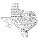 Nueces County Texas Map