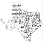 Real County Texas Map