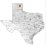 Roberts County Texas Map