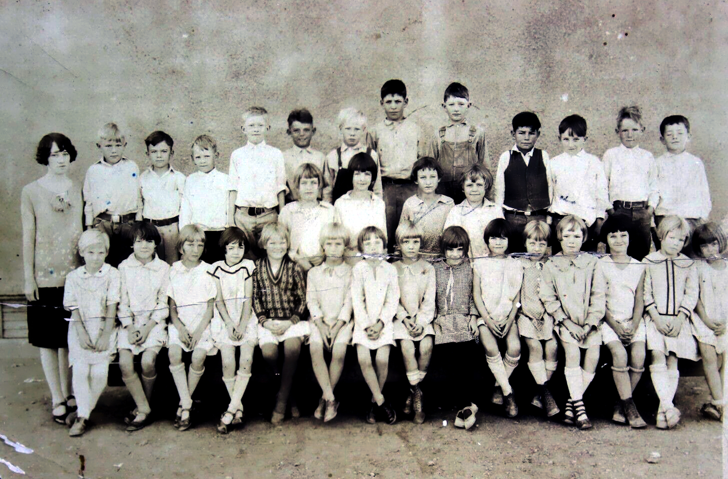 1928 Class Photo in Quitaque