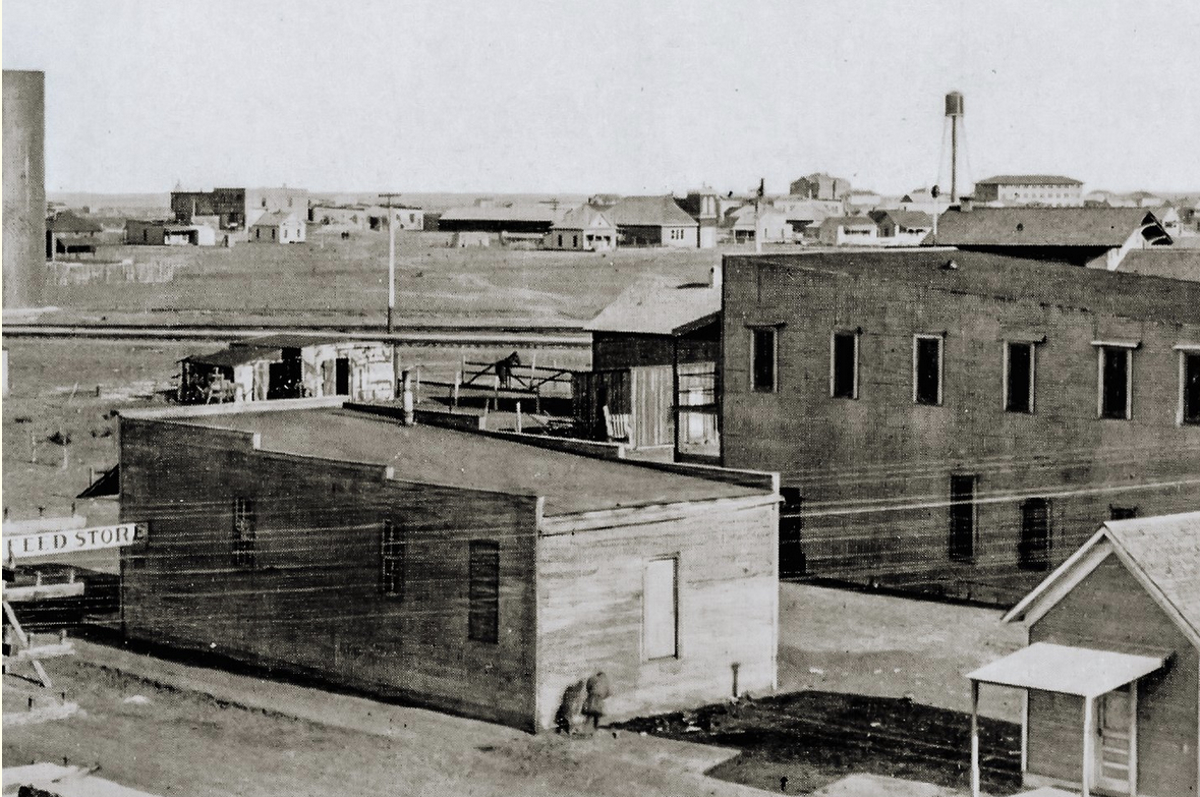 Birds-eye View Farwell Texas 