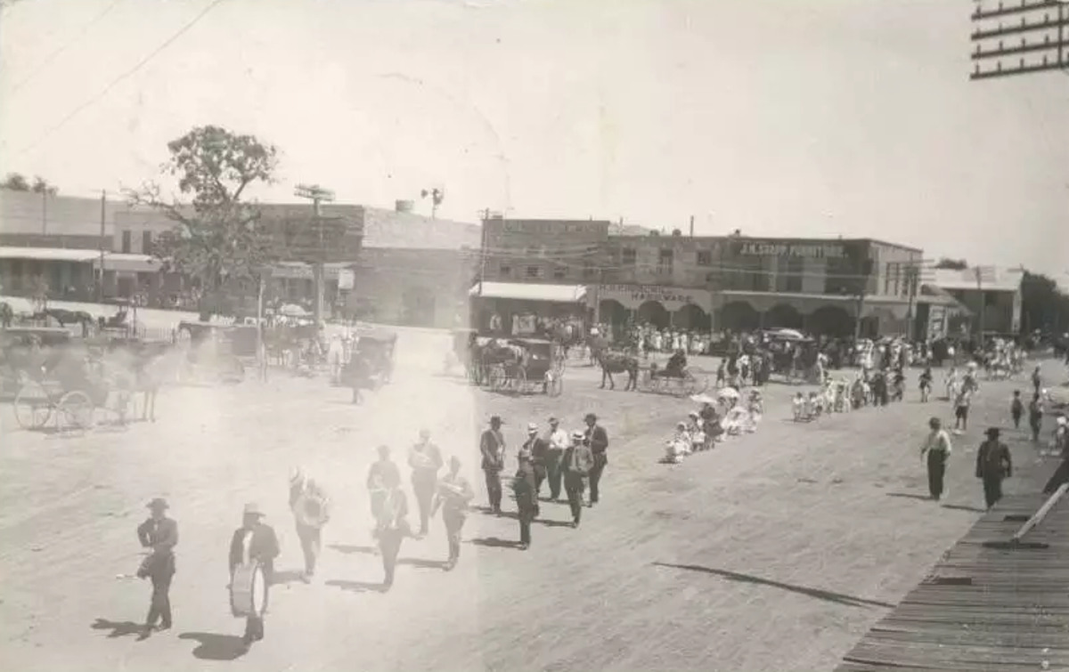 Main Street Parade in 1912