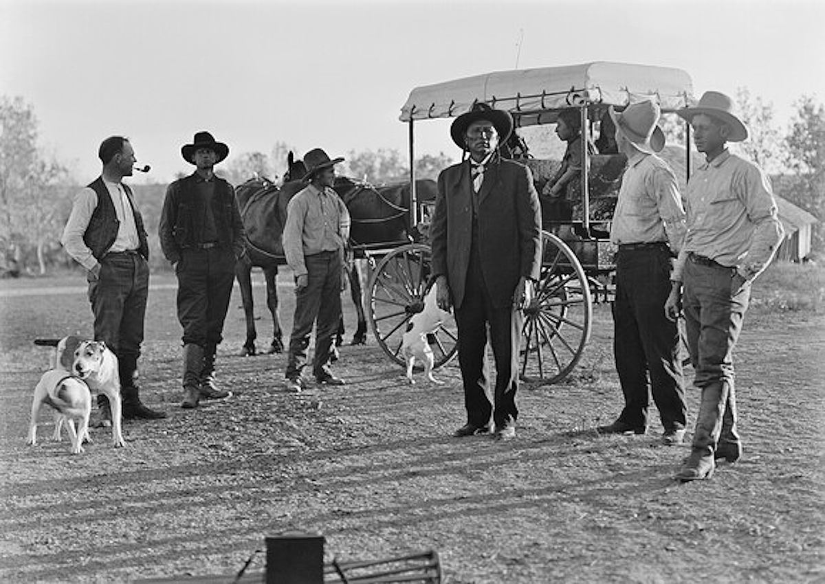 Chief Quanah Parker at Matador Ranch