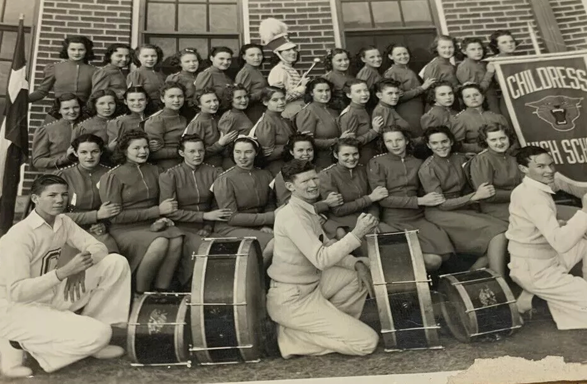 Childress High School Band in 1939