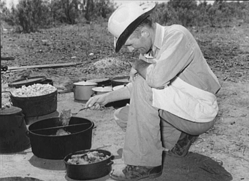 Cook of the SMS Ranch in Dickens County in 1939