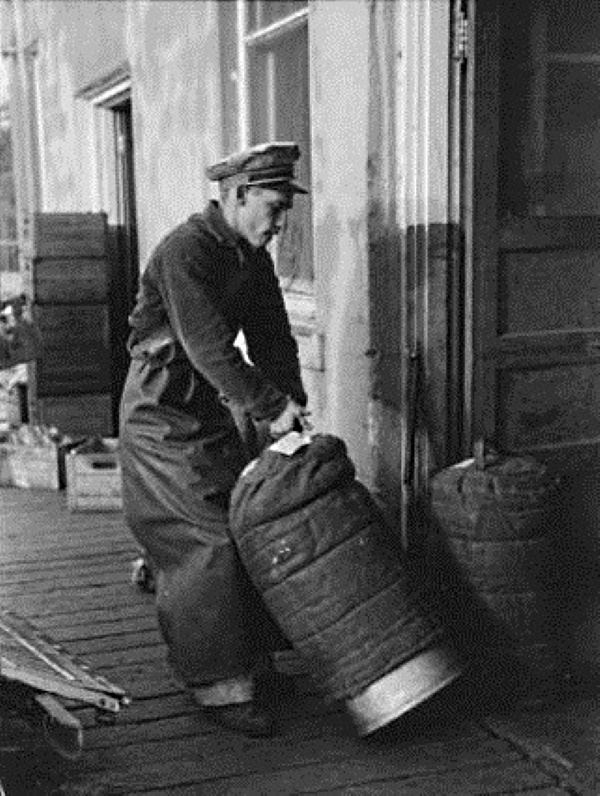 Dairy Worker in Eldorado Texas in 1939