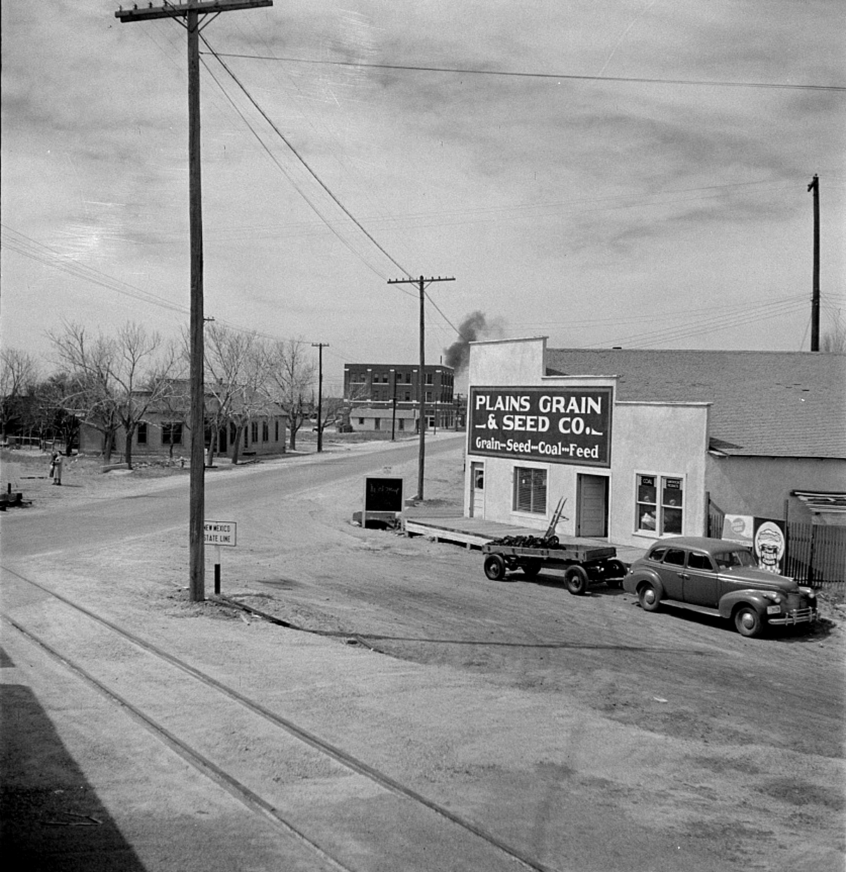 Farwell Street Scene in 1950s