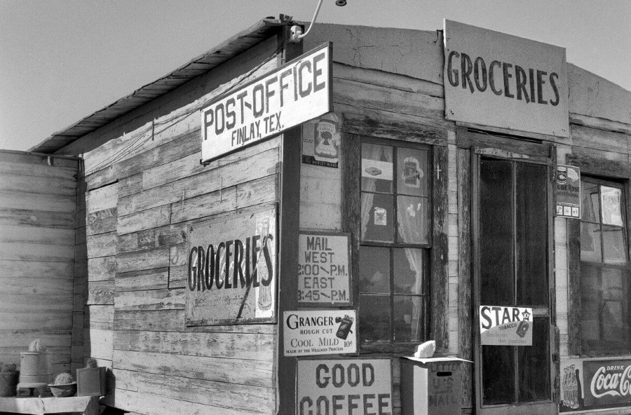 Finlay Texas Post Office 1937