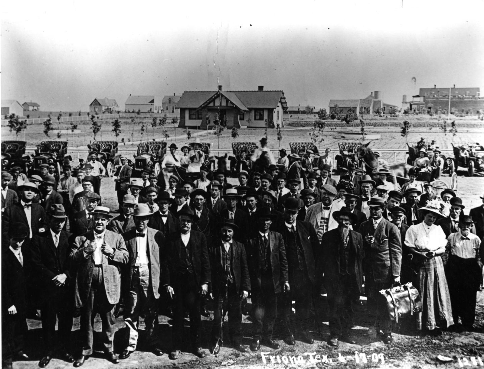 Friona Texas Pioneers in 1909