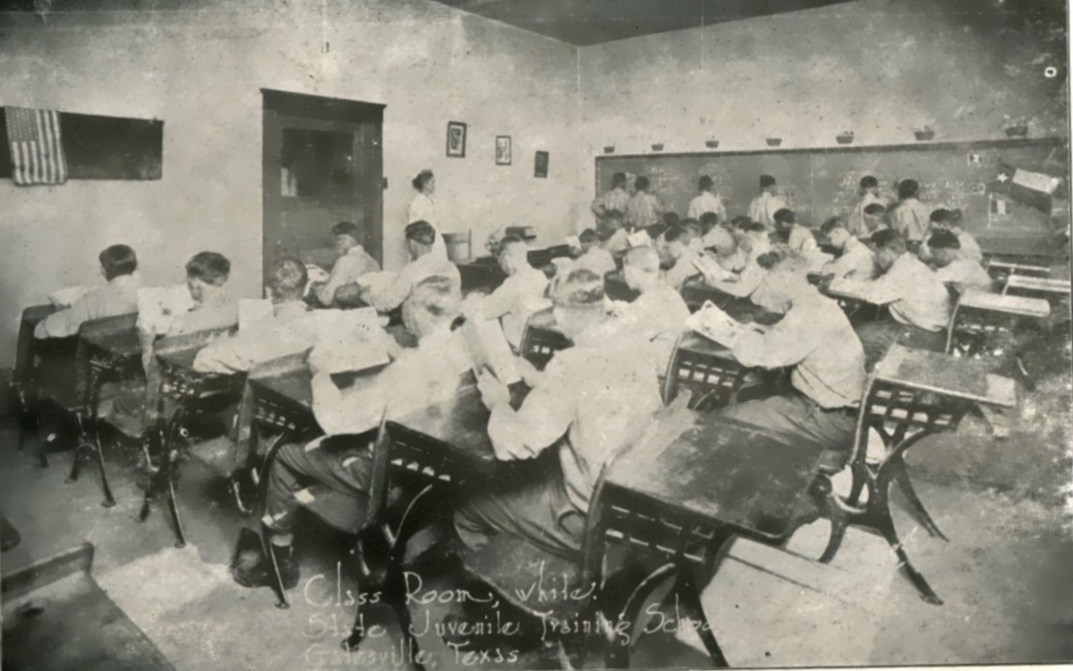 Gatesville Reform School Classroom