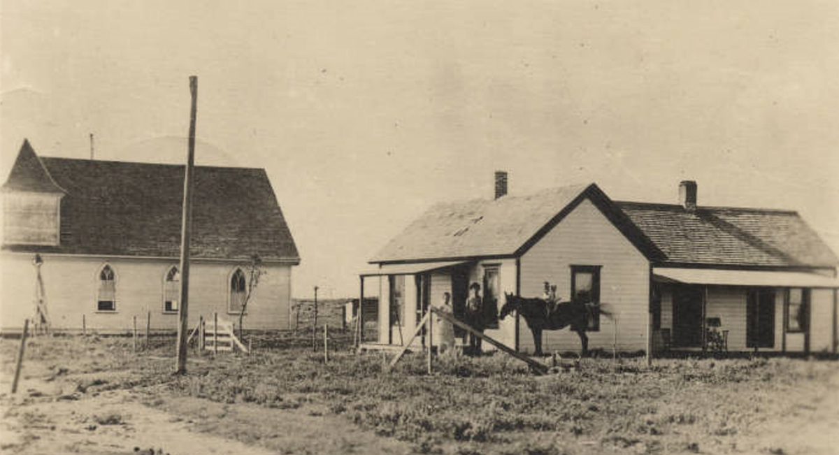 Glazier Texas Church and Parsonage