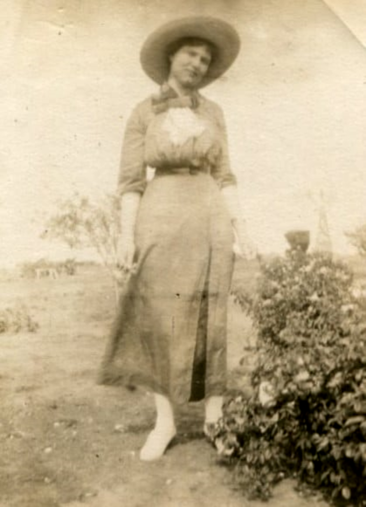 Jewell Harper in 1914 in Lockney