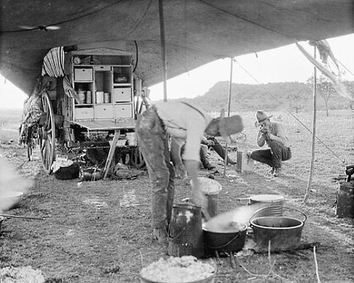 Matador Ranch Chuckwagon in 1906
