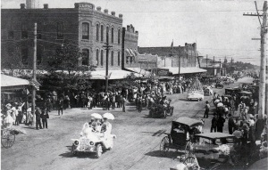 1918 Parade in Midland, Texas