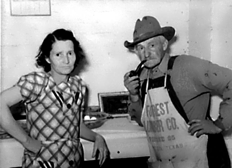 Mr. and Mrs. Ernest Milton - Pioneers of El Indio in 1939 