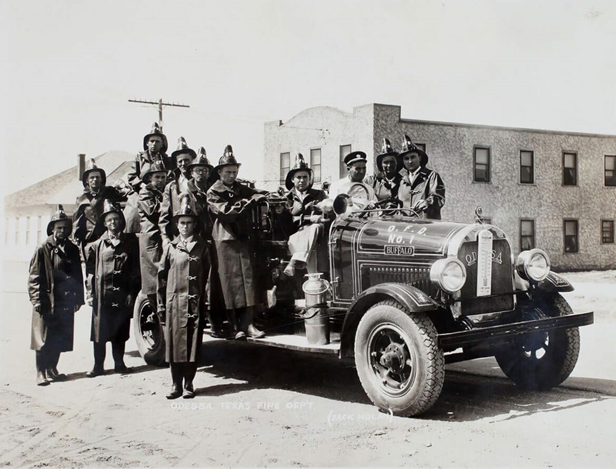 Odessa Fire Department in 1927
