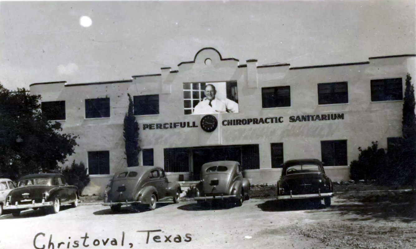 Percival Chiropractic Sanitarium in 1950s