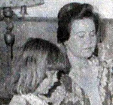 Sallie Sinclair and student Linda Shropshire 1977